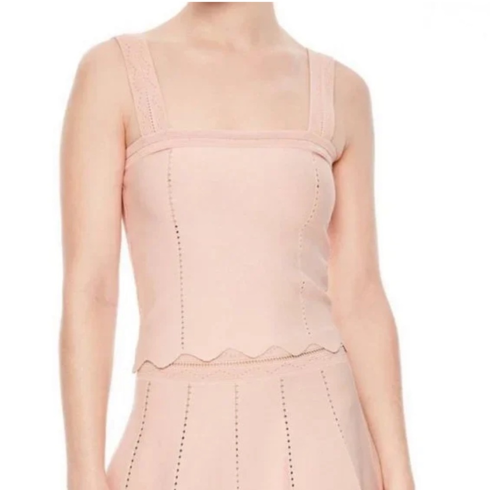 [SOLD] sandro LAYA top baby pale pink size 1